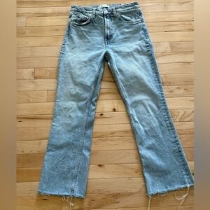 Zara Women's Light Blue Jeans Size 4